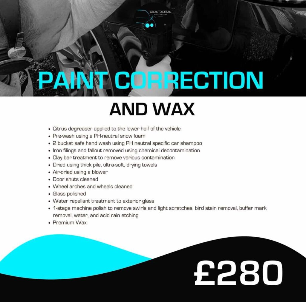 Paint Correction And Wax
